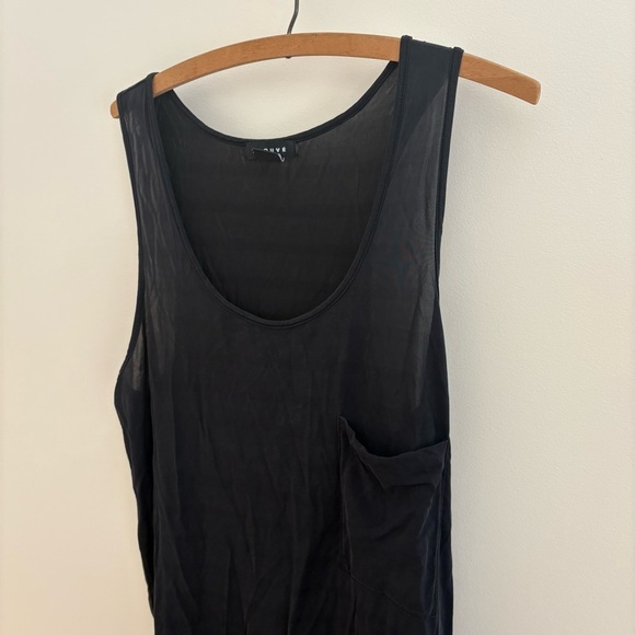 Trouvé Cupro Blend Tunic Tank - Picture 4 of 9